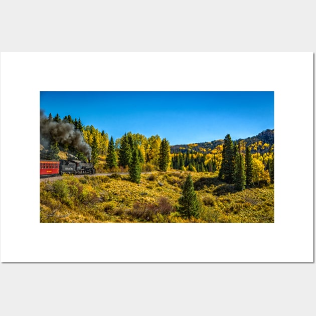 Cumbres and Toltec Narrow Gauge Railroad Wall Art by Gestalt Imagery